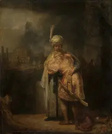 Separation of David and Jonathan, 1642. Creator: Rembrandt Harmensz van Rijn