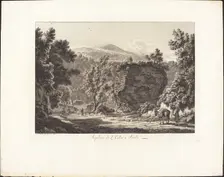 Sepolcro di L. Cellio a Tivoli, 1795. Creator: Albert Christoph Dies