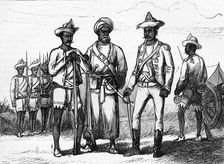 Sepoys, 1757 c1891. Creator: James Grant
