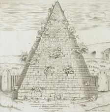 Sepluchrum C. Cesti, 1549. Creator: Unknown