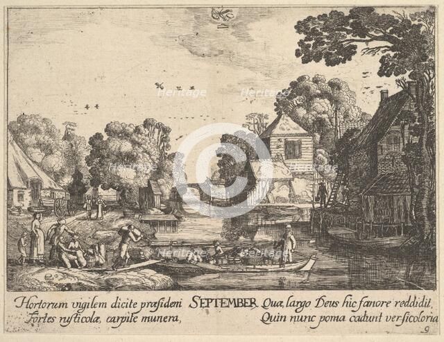 September, 1628-29. Creator: Wenceslaus Hollar.