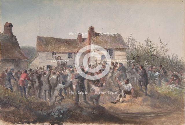 September 8th at Heart's Content, the day of the successful termination of the work..., 1866. Creator: Robert Charles Dudley.