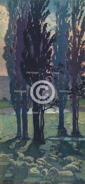 'September Moon', c1901, (1928). Artist: William Giles.