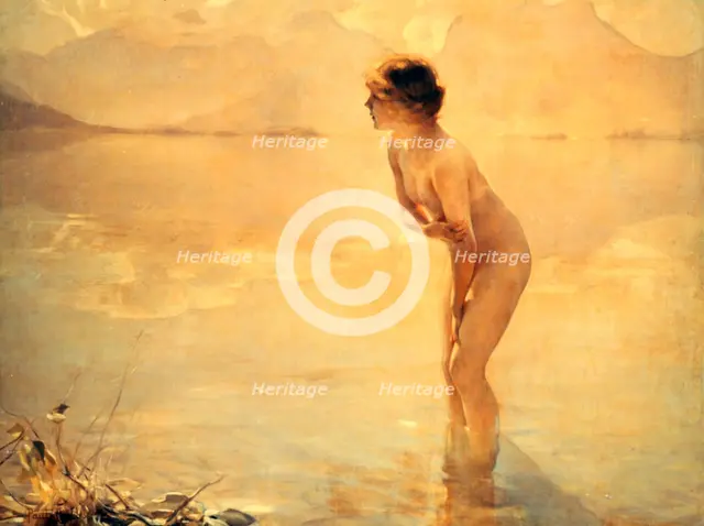'September Morn', 1912. Artist: Paul Chabas