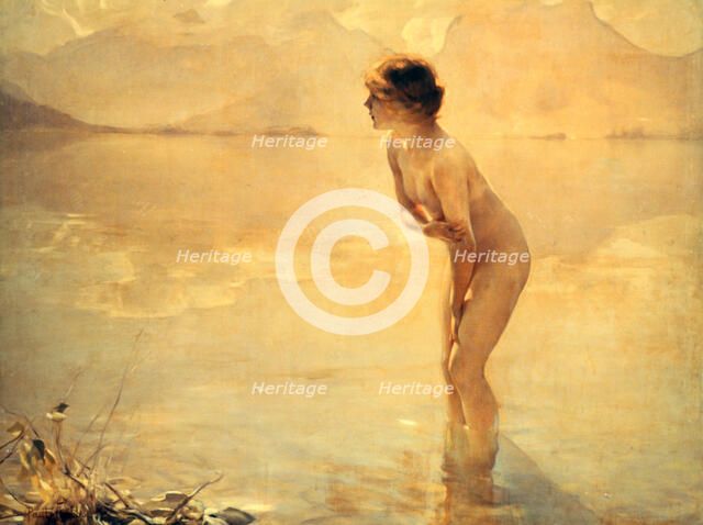 'September Morn', 1912. Artist: Paul Chabas