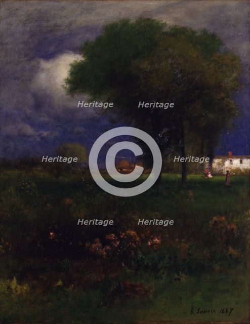 September Afternoon, 1887. Creator: George Inness.