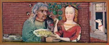September - an ill-matched couple, 15th century, (1939). Creator: Robinet Testard