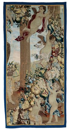 September and October From The Twelve Months of the Year (Fragment), Brussels, After 1675. Creator: Unknown