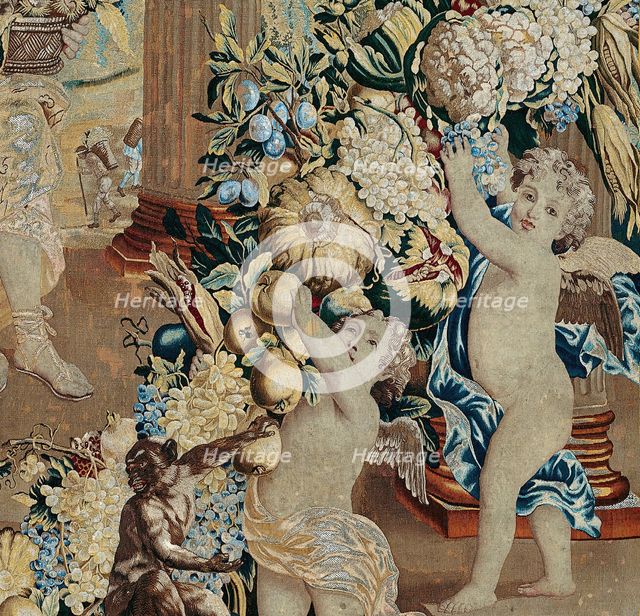 September and October From The Twelve Months of the Year (Fragment), Brussels, After 1675.  Creator: Unknown.