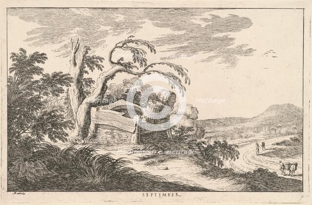 September, late 17th century. Creator: Lodovico Mattioli.