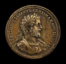 Septimius Severus, Emperor, reigned A.D. 193-211 [obverse]. Creator: Giovanni da Cavino