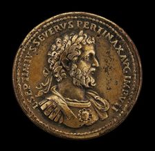Septimius Severus, Emperor, reigned A.D. 193-211 [obverse]. Creator: Giovanni da Cavino