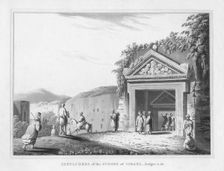 Sepulchres of the Judges of Israel. Judges 8.32. 1830. Artist: J Clarke