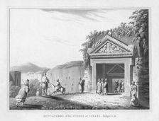 Sepulchres of the Judges of Israel. Judges 8.32. 1830. Artist: J Clarke