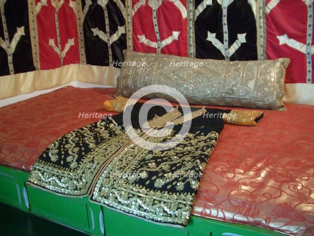 Sequinned robe, Dar Essid Museum, Sousse, Tunisia, 2009.  Creator: Amanda Waite.