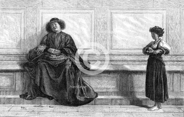 "Ser Pandolfo", by H. Wallis, 1871. Creator: William Hollidge.