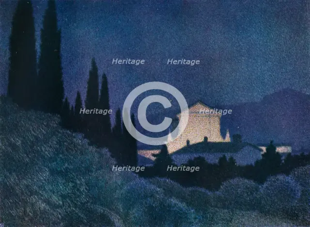 'Sera di Festa', c1930 (1934). Artist: Giuseppe Ugonia.