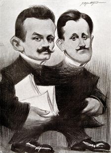Serafin y Joaquin Alvarez Quintero, (1871-1938) (1873-1944). Spanish writers
