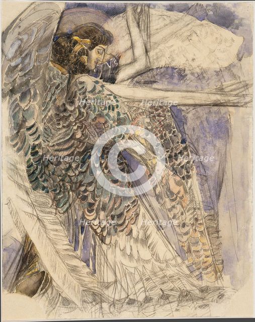 Seraph, 1904-1905. Creator: Vrubel, Mikhail Alexandrovich (1856-1910).
