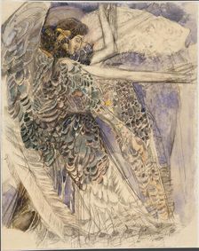 Seraph, 1904-1905. Creator: Vrubel, Mikhail Alexandrovich (1856-1910)