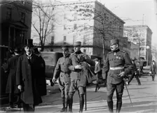 Serbian Mission To The U.S. - Various Groups, 1918. Creator: Harris & Ewing