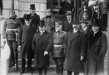 Serbian Mission To The U.S..., 1918. Creator: Harris & Ewing