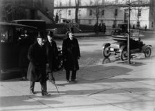 Serbian Mission To U.S., 1918. Creator: Harris & Ewing