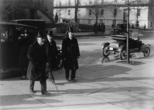 Serbian Mission To U.S., 1918. Creator: Harris & Ewing