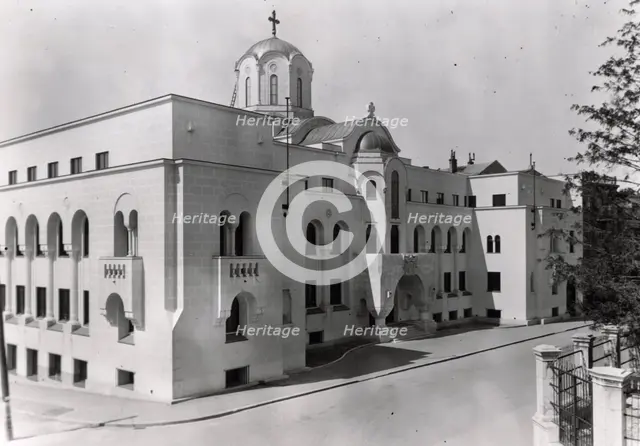 Serbian Orthodox Church, Belgrade, Serbia, Yugoslavia, 1939. Creator: Unknown.