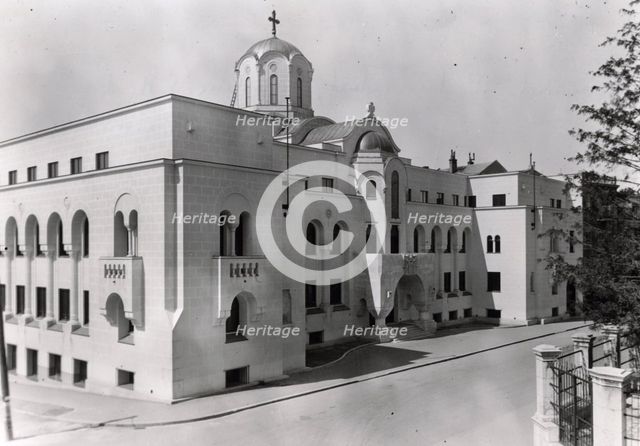 Serbian Orthodox Church, Belgrade, Serbia, Yugoslavia, 1939. Creator: Unknown.
