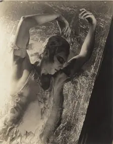 Serge Lifar in the Ballet "Le Spectre de la Rose" (The Spirit of the Rose) by Michail Fokine, 1931. Creator: George Platt Lynes