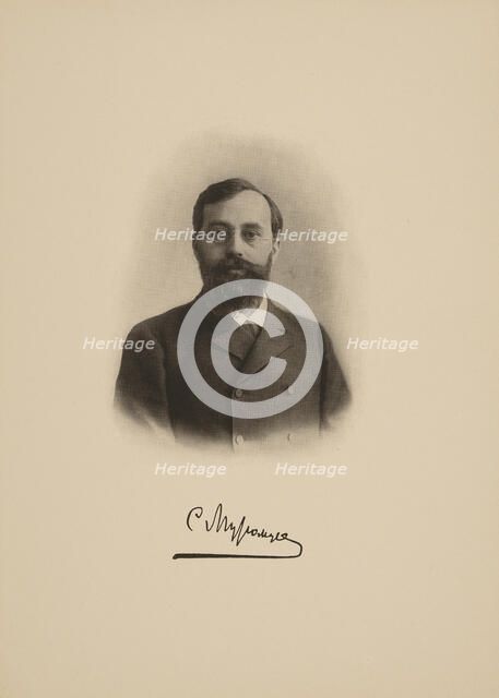 Sergey Andreyevich Muromtsev (1850-1910), chairman of the First Imperial Duma in Russia, c1890. Creator: Anonymous.