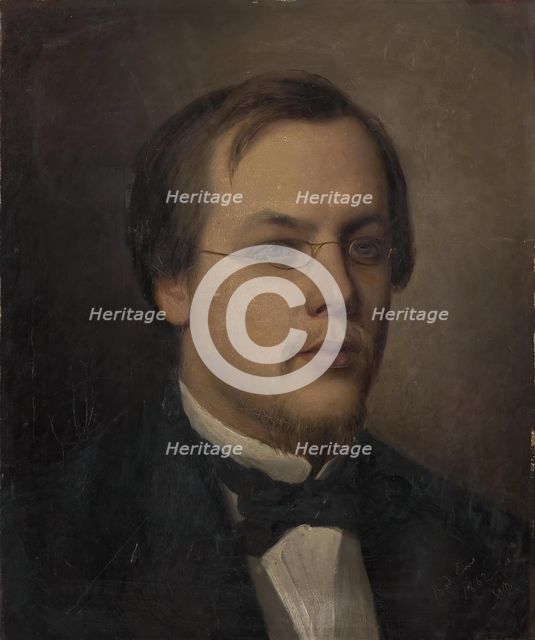 Sergey Petrovich Botkin, 1862. Creator: Mikhail Botkin.