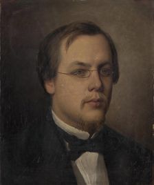 Sergey Petrovich Botkin, 1862. Creator: Mikhail Botkin