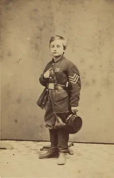 Sergeant Johnny Clem, 1863. Creator: Morse & Peaslee
