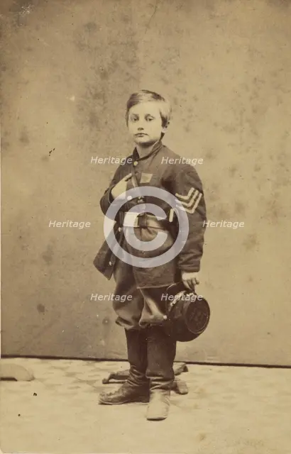Sergeant Johnny Clem, 1863. Creator: Morse & Peaslee.