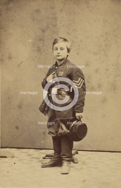 Sergeant Johnny Clem, 1863. Creator: Morse & Peaslee.