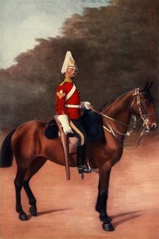 Sergeant of the Inniskilling Dragoons 1900. Creator: Gregory & Co