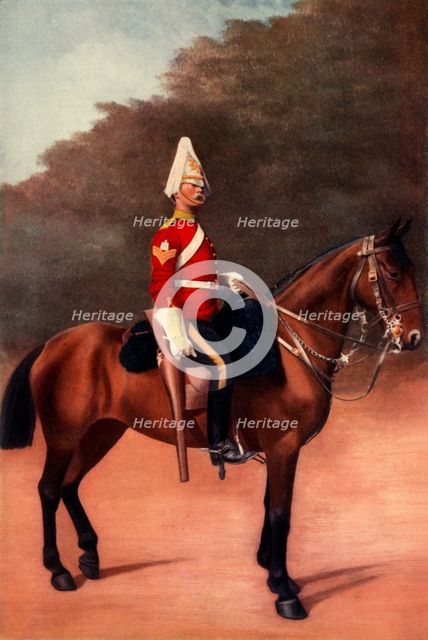 'Sergeant of the Inniskilling Dragoons', 1900. Creator: Gregory & Co.