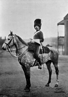 Sergeant Major G Duncan, Regimental Sergeant-Major of the Scots Greys, 1896. Artist: Gregory & Co