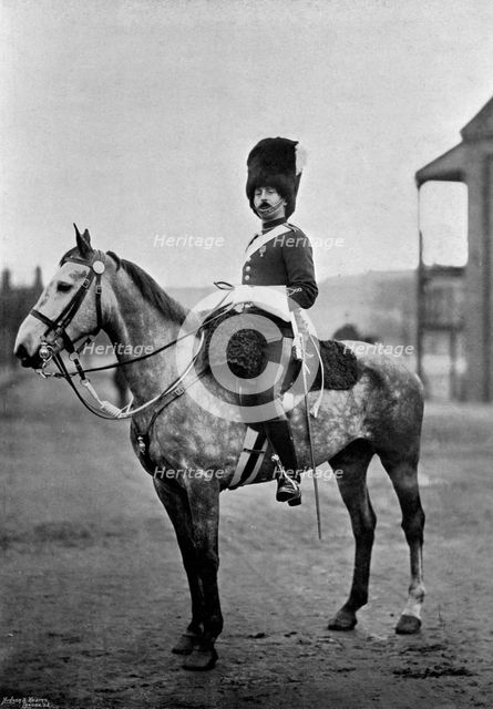 Sergeant Major G Duncan, Regimental Sergeant-Major of the Scots Greys, 1896. Artist: Gregory & Co