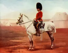 Sergeant-Major of the 2nd Dragoons. (Royal Scots Greys) 1900. Creator: Gregory & Co