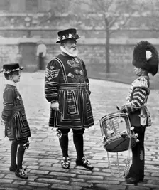 Sergeant-Major Patrick Penrose, the Yeoman Porter London, 1896. Artist: Gregory & Co