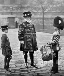 Sergeant-Major Patrick Penrose, the Yeoman Porter London, 1896. Artist: Gregory & Co