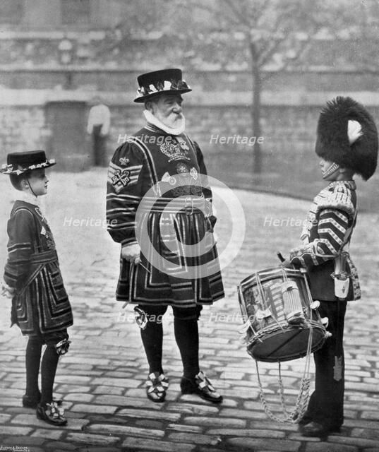 Sergeant-Major Patrick Penrose, the 'Yeoman Porter', London, 1896. Artist: Gregory & Co