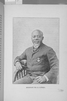 Sergeant Wm. H. Carney, 1897. Creator: Unknown