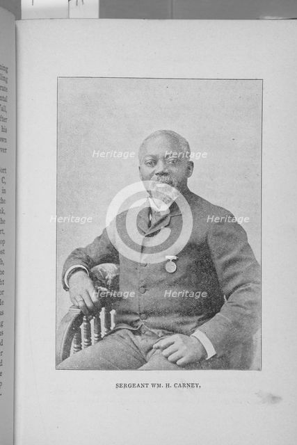 Sergeant Wm. H. Carney, 1897. Creator: Unknown.