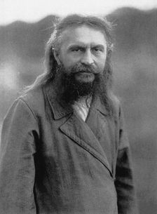 Sergei Nikolaevich Bulgakov (1871-1944), 1920. Artist: Anonymous