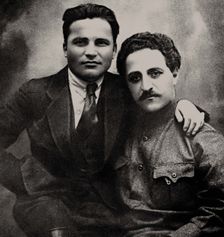 Sergei Kirov (1886-1934) and Sergo Ordzhonikidze (1886-1937), 1922