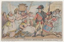 Sergent Recruteur, October 24, 1789., October 24, 1789. Creator: Thomas Rowlandson